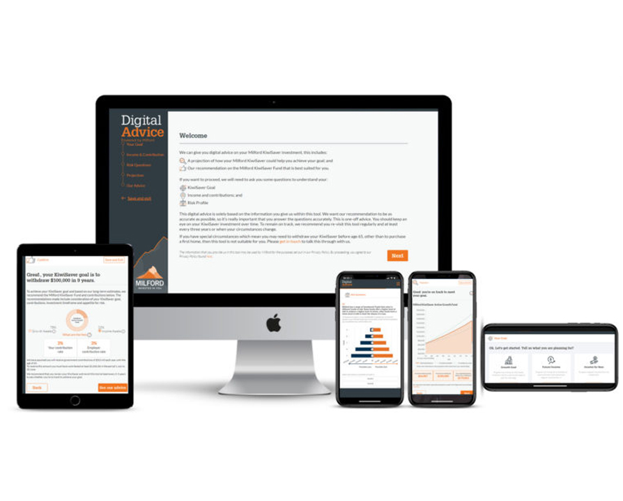 Milford Digital Tools screen