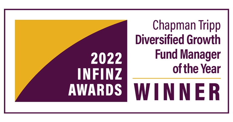 Milford winner of INFINZ Diversified Growth Fund Manager of the Year Award for our Active Growth Fund